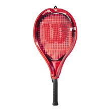 Wilson Dziecięcy rakiet tenisowy Pro Staff Precision 25in (9-12 lat) 2023 czerwony - naciągnięty -
